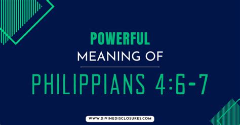 philippians 4 6 7 explained